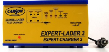 Carson Schnellader Expert-Lader 3 für 12V 230V - (3703e