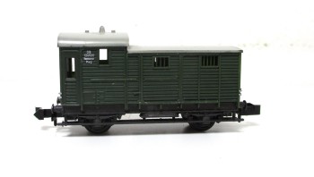 Minitrix N 13254 Güterzug Begleitwagen Pwg DB  (10402F/6459h)