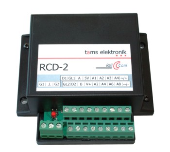 TAMS 45-01027-01 RCD-2, RailCom-Detektor 2-fach, Fertig-Gerät