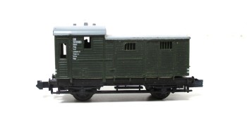 Minitrix N 13254 Güterzug Begleitwagen Pwg DB  (5684F)
