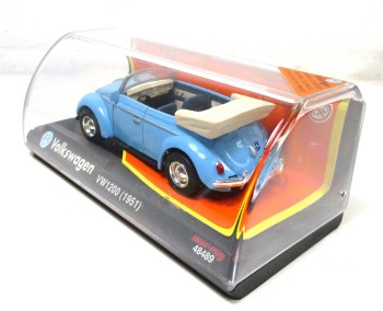 Modellauto 1:43 New-Ray VW Käfer 1200 Cabrio 1951 OVP (4944g)