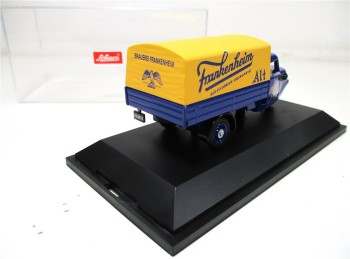 Modellauto 1:43 Schuco Tempo Dreirad Frankenheim Alt OVP (4996g)
