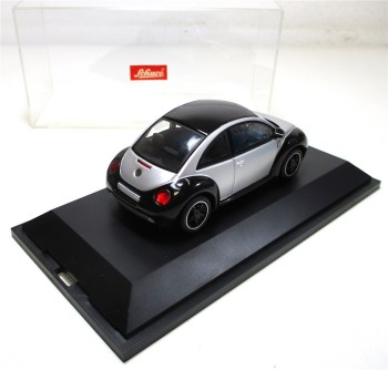 Modellauto 1:43 Schuco VW New Beetle OVP (5027g)