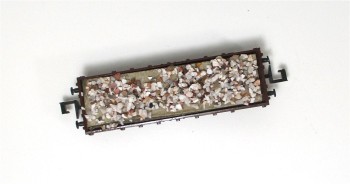 Spur N Roco 2305 Niederbordwagen mit Ladung DB (5778H)