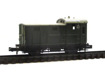 Minitrix N 13254 Güterzug Begleitwagen Pwg DB (6591H)