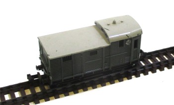 Minitrix N 13254 Güterzug Begleitwagen Pwg DB (6591H)