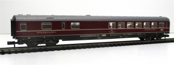 Spur N Fleischmann 8112 Speisewagen rot Ep.IV DB Licht OVP (813k)