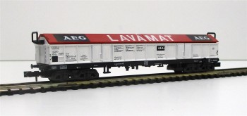 Spur N Minitrix 13567 Hubschiebedachwagen AEG Lavamat DB OVP (5446K)