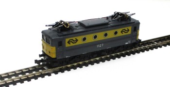Spur N Minitrix 12069 Elektrolok BoBo 1100 NS grau-gelb Ep.IV (5476K)