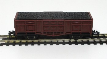 Spur N Lima 404 Hochbordwagen Kohlenladung (herausnehbar) (5751K)