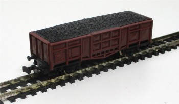 Spur N Lima 404 Hochbordwagen Kohlenladung (herausnehbar) (5751K)