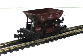Spur N Roco 2301 Schotterwagen Stuttgart DB OVP (5606k)