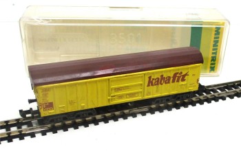 Minitrix N 13568  Schwenkdachwagen Kabafit DB OVP (5956k)
