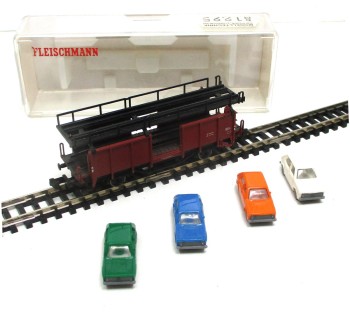 Spur N Fleischmann 8225 Autotransportwagen Laaes DB (5967k)