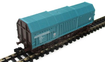 Spur N Roco 25410 Teleskophaubenwagen Güterwagen ÖBB EVP (6606k)