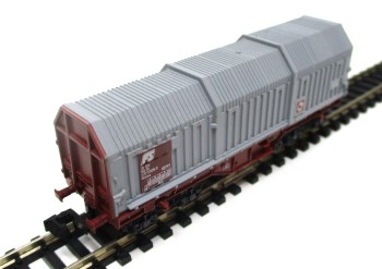 Spur N Roco 25209 Teleskophaubenwagen FS  Güterwagen OVP (6609k)