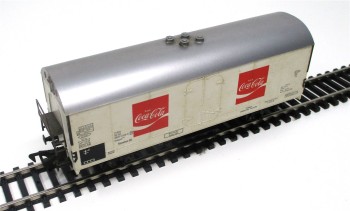 Spur H0 Fleischmann 5347 Kühlwagen Coca COla  o.OVP  (4789k)