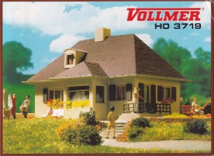 Spur H0 Vollmer 3719 Haus mit Walmdach Bausatz OVP - (2812k)