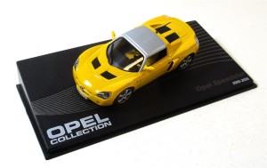 Modellauto 1:43 Opel Collection Speedster 2000 OVP (988E)