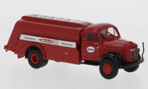 Brekina 1/87 43028 Borgward B 4500 Tankwagen rot, 1951, Esso,  - NEU
