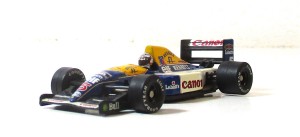 Modellauto 1:64 MicroChamps Williams FW 14 B Hill 1992 ohne OVP (z126-6F)