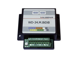 TAMS 46-12367-01 Weichendecoder WD-34.M.BiDiB, Fertig-Gerät