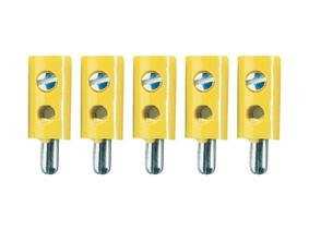 TAMS 85-19501-05 Mini-Bananenstecker, gelb