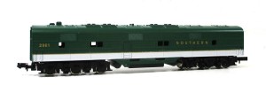 Con-Cor N 2865 Diesellok EMD E7 B-Unit Southern RWY #2961 DUMMY OVP (2075F)