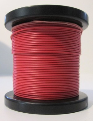Schneider 5037 Qualitäts-Litze Kabel 18x0,10 rot 50m 0,14mm² (0,14€/m)