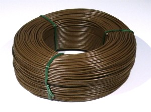 Schneider 5044 Qualitäts-Schwachstromlitze 18x0,10  braun 100 m 0,14mm² (0,135€/1m)
