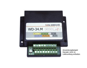 TAMS 43-02367-01 Weichendecoder WD-34.M, Fertig-Gerät