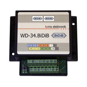 TAMS 46-12357-01 Weichendecoder WD-34.BiDiB, Fertig-Gerät