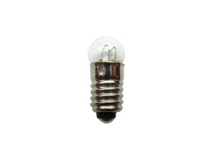 E5.5 Glühlampe 6mm Kopf klar 19V 60mA