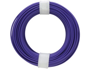 Donau Elektronik 118-6 Kupferschalt Litze 0,14 mm² / 10 m / violett    