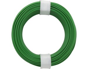 Donau Elektronik 118-4 Kupferschalt Litze 0,14 mm² / 10 m / grün    