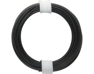 Donau Elektronik 118-1 Kupferschalt Litze 0,14 mm² / 10 m / schwarz    