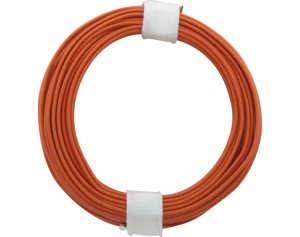 Donau Elektronik 118-7 Kupferschalt Litze 0,14 mm² / 10 m / orange    