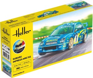 Heller 1:43 56199 STARTER KIT Impreza WRC'02