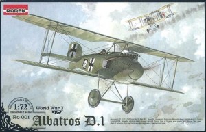 Roden 1:72 1 Albatros D.I World War 1