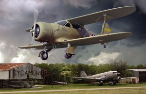 Roden 1:48 442 Beechcraft UC-43 Staggerwing