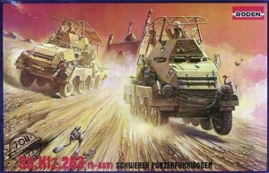 Roden 1:72 708 Sd.Kfz. 263 (8-Rad) Schwerer Panzerfunkwagen