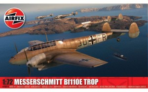 Airfix 1:72 A03081A Messerschmitt Bf110E/E-2 TROP