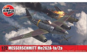 Airfix 1:72 A03090A Messerschmitt Me262A-1a/2a