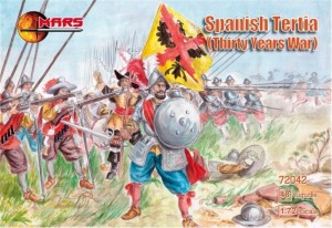 Mars Figures 1:72 MS72042 Spanish Tertia, 30 Years War