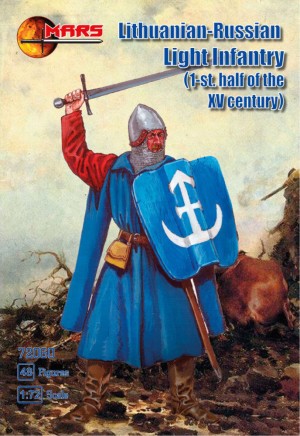 Mars Figures 1:72 MS72060 Lithuanian-Russian light infantry