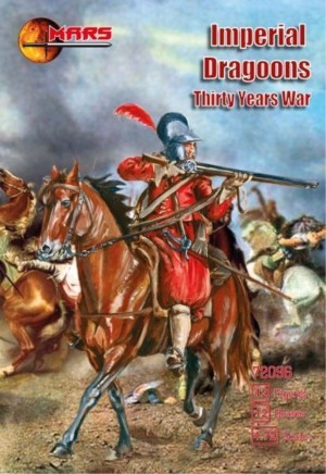 Mars Figures 1:72 MS72096 Imperial dragoons, Thirty Years War