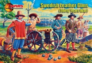 Mars Figures 1:72 MS72100 Swedish leather guns,Thirty Years War