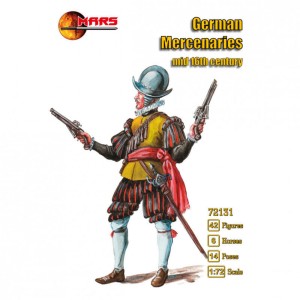 Mars Figures 1:72 MS72131 German Mercenaries