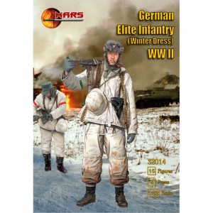 Mars Figures 1:32 MS32014 German Elite Infantry (winter dress) WWI