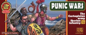 Ultima Ratio 1:72 UR7218 PUNIC WARS The Cartaginian army Iberian infantry